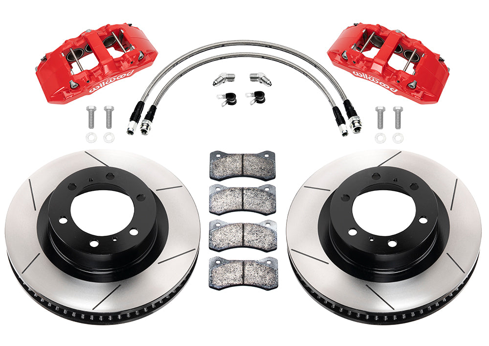 4Runner | FJ Cruiser | Tacoma | AERO6-DM Direct-Mount Truck Front Brake Kit | 2003-2023
