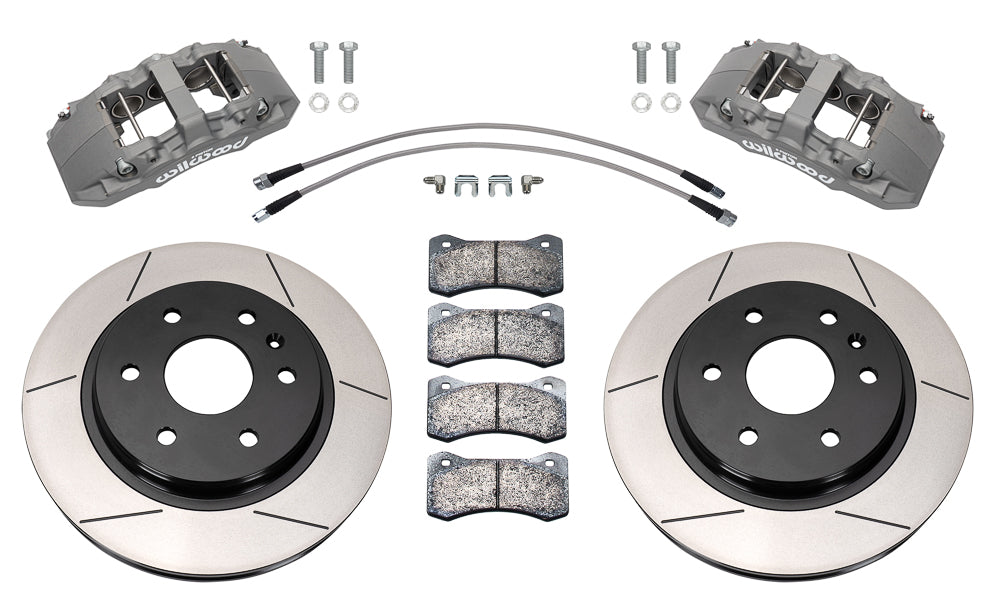 Silverado 1500 |  AERO6-DM Direct-Mount Armored Vehicle Front Brake Kit | 2019