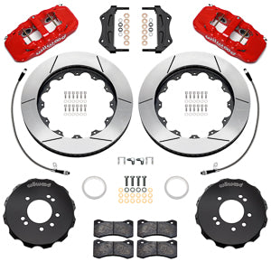 AERO6 Big Brake Front Brake Kit RED Skyline R33/R34 | 18" Wheel Diameter Minimum
