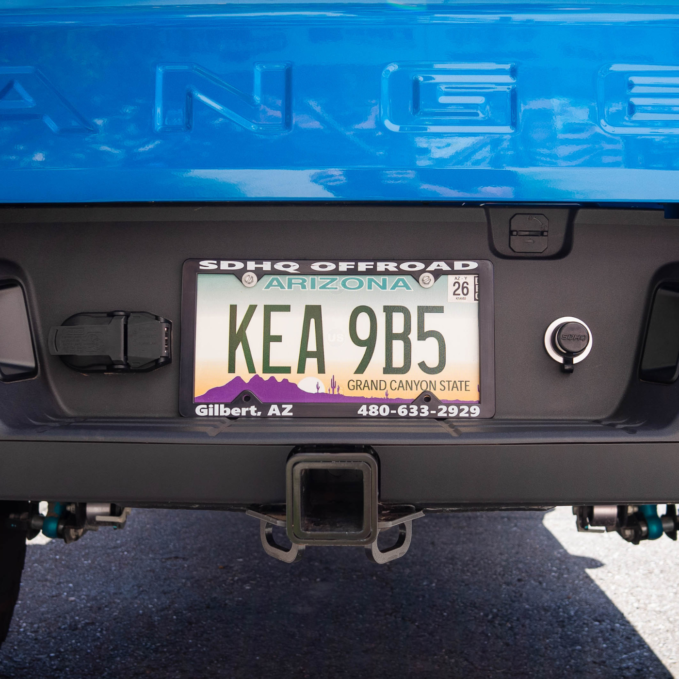 2024+ Ford Ranger Raptor SDHQ Built Trailer Plug Relocation Kit