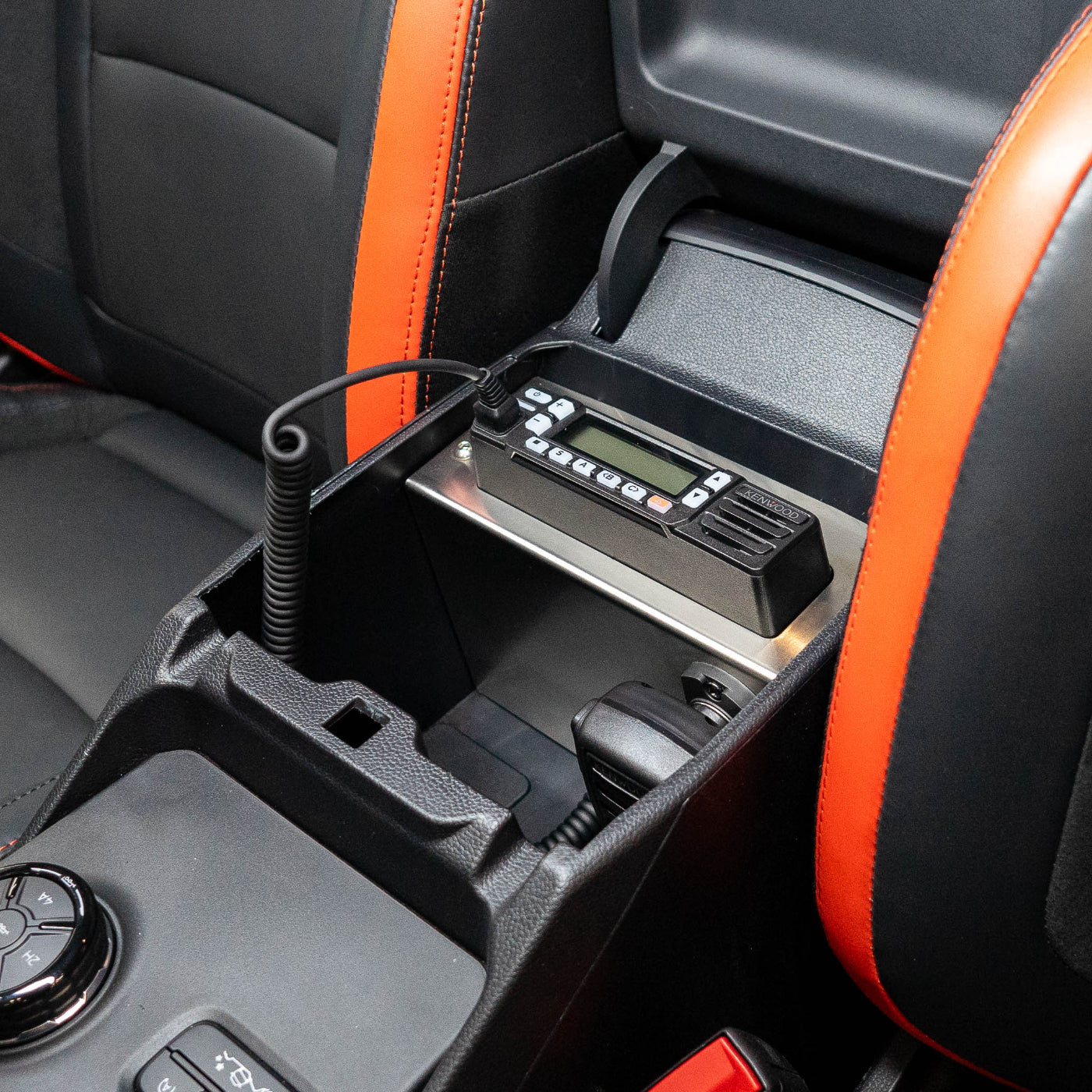 2024+ Ford Ranger/Ranger Raptor SDHQ Built Kenwood NX-1700 VHF Center Console Mount