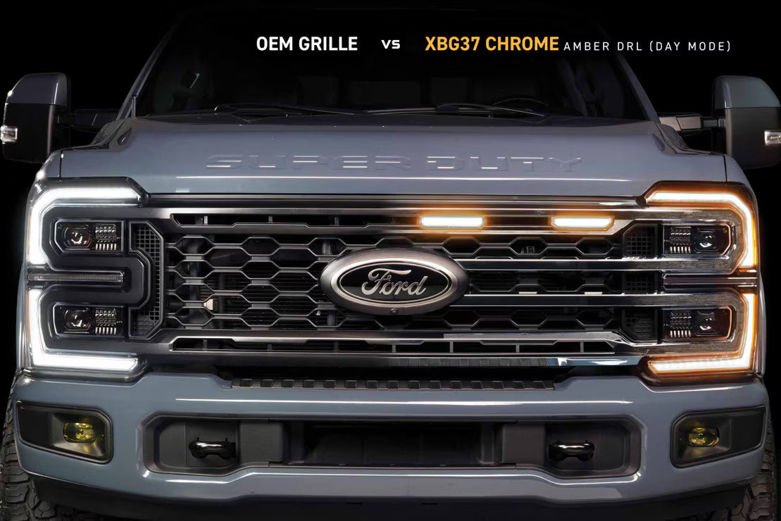 23-26 Ford Super Duty XBG LED DRL Grille