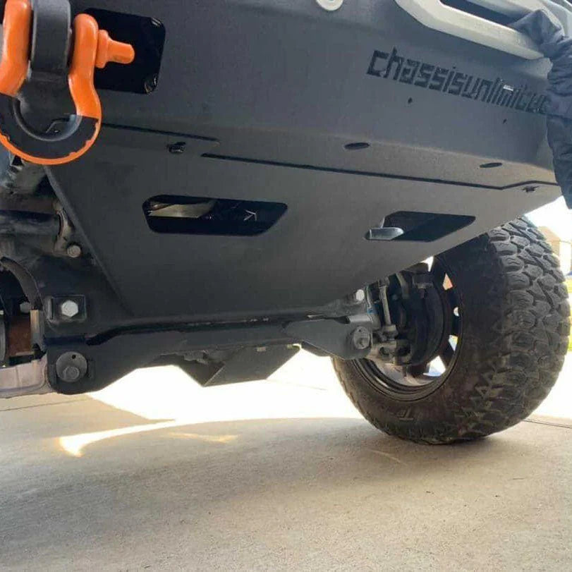 2013-2018 RAM 1500 OCTANE SKID PLATE Front View