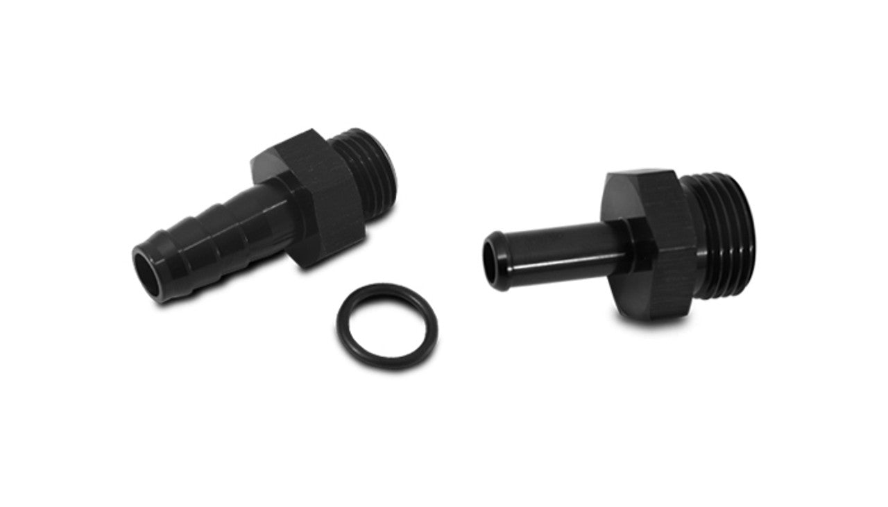 Male ORB to Hose Barb Adapters Front View