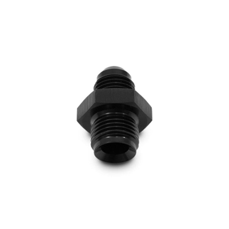 Male AN Flare to Inverted Flare Adapter | -8 AN-5/8" - 18 Inverted Flare | 6061 Aluminum Front View