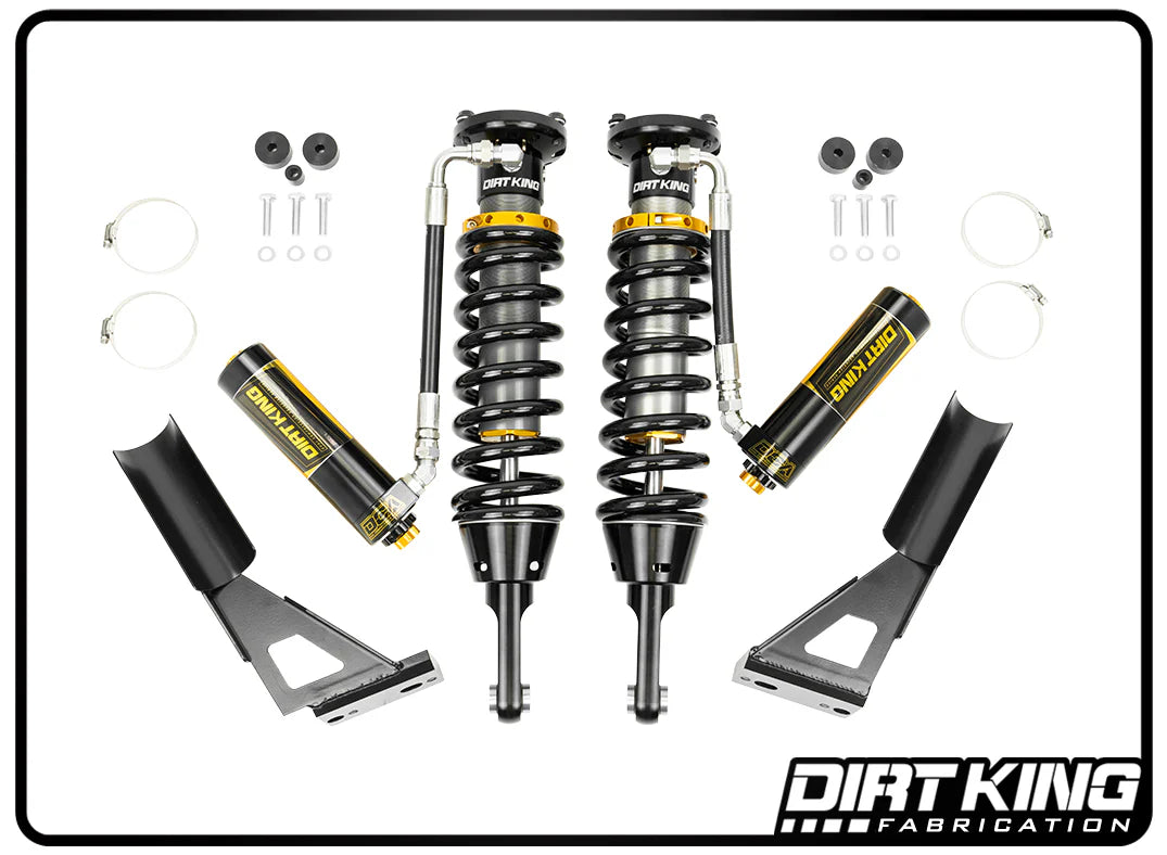 Dirt King 2.5 Coilover Kit w/ DCA Remote Reservoirs