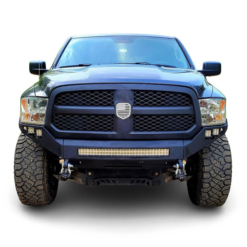 2013-2018 RAM 1500 OCTANE SERIES FRONT BUMPER Front View
