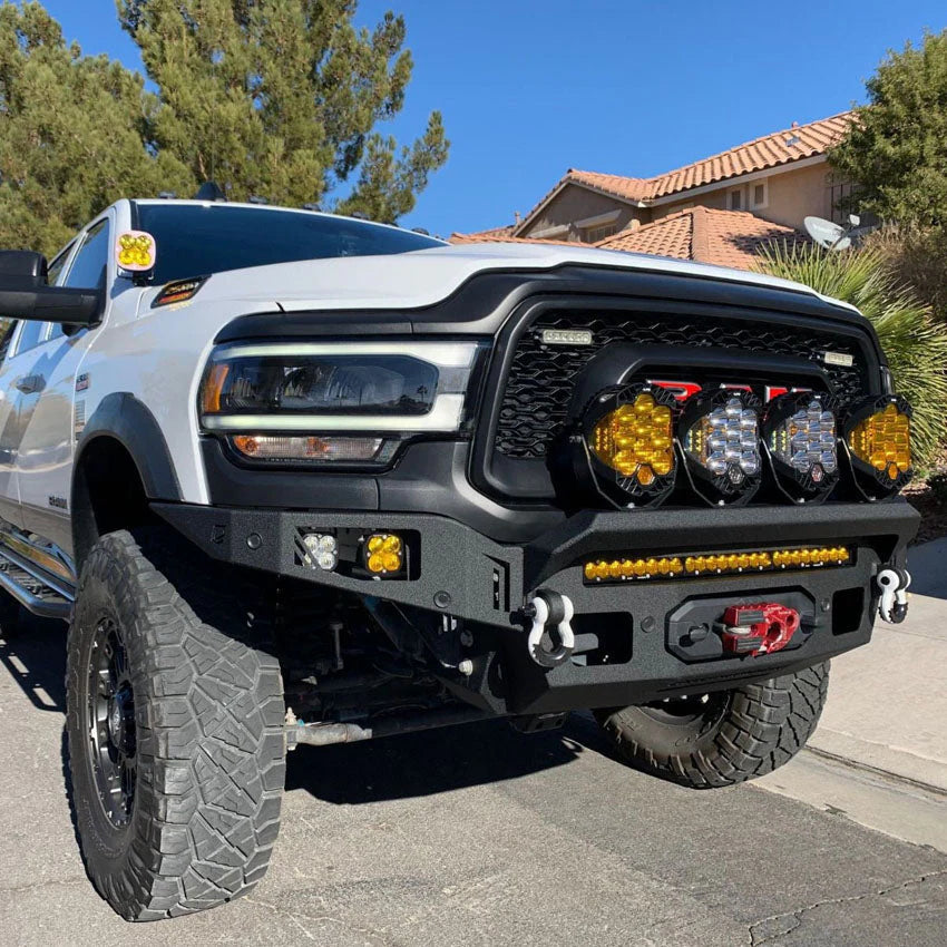 2019-2025 RAM POWERWAGON OCTANE SERIES FRONT BUMPER Front View