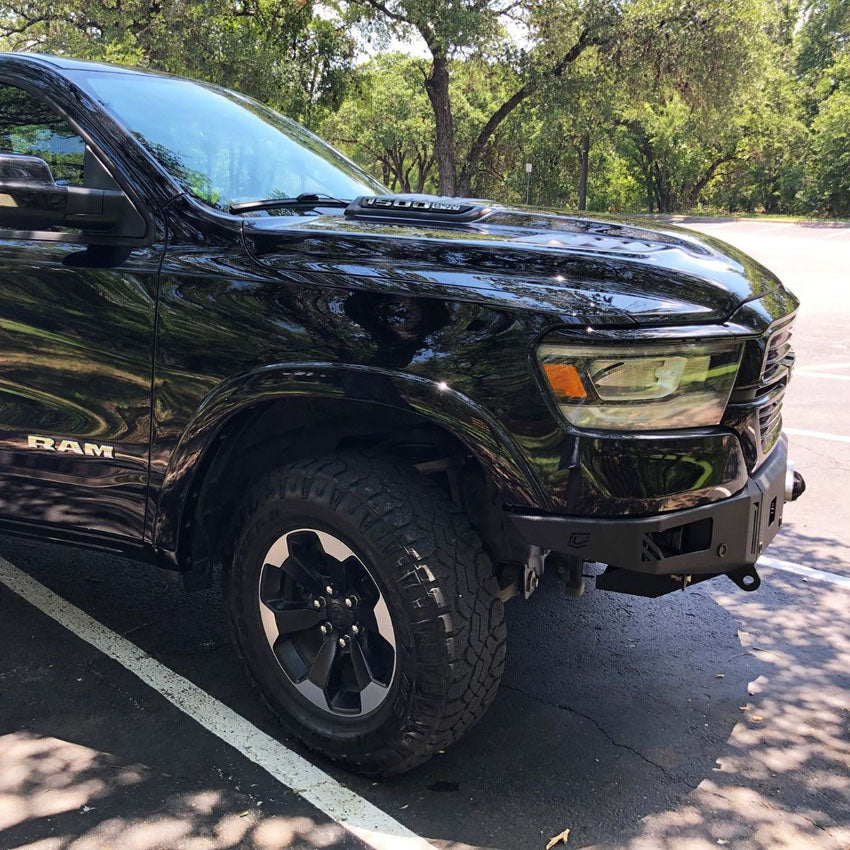 2019-2022 RAM 1500 OCTANE SERIES FRONT WINCH BUMPER Front View