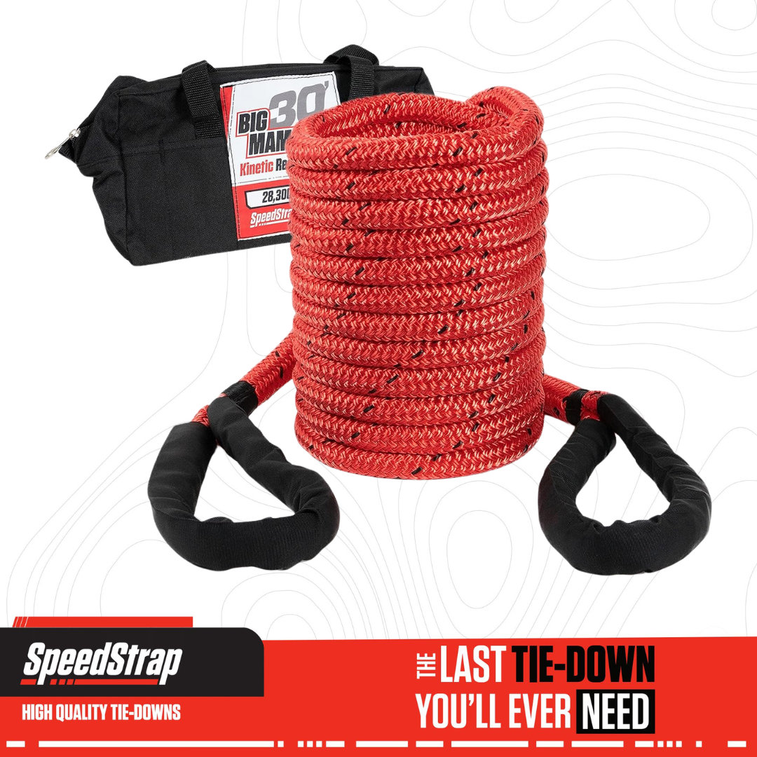 7/8" Big Mama Kinetic Recovery Rope - 30'