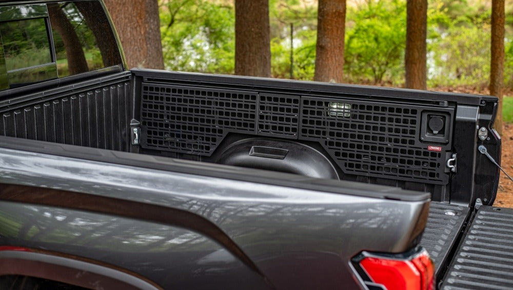 BEDSIDE RACK MOLLE PANEL SYSTEM | 2022+ TOYOTA TUNDRA Display in Vehicle 