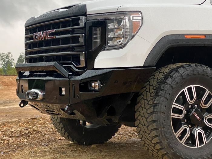 2020-2023 GMC SIERRA 2500/3500 OCTANE WINCH BUMPER Front View
