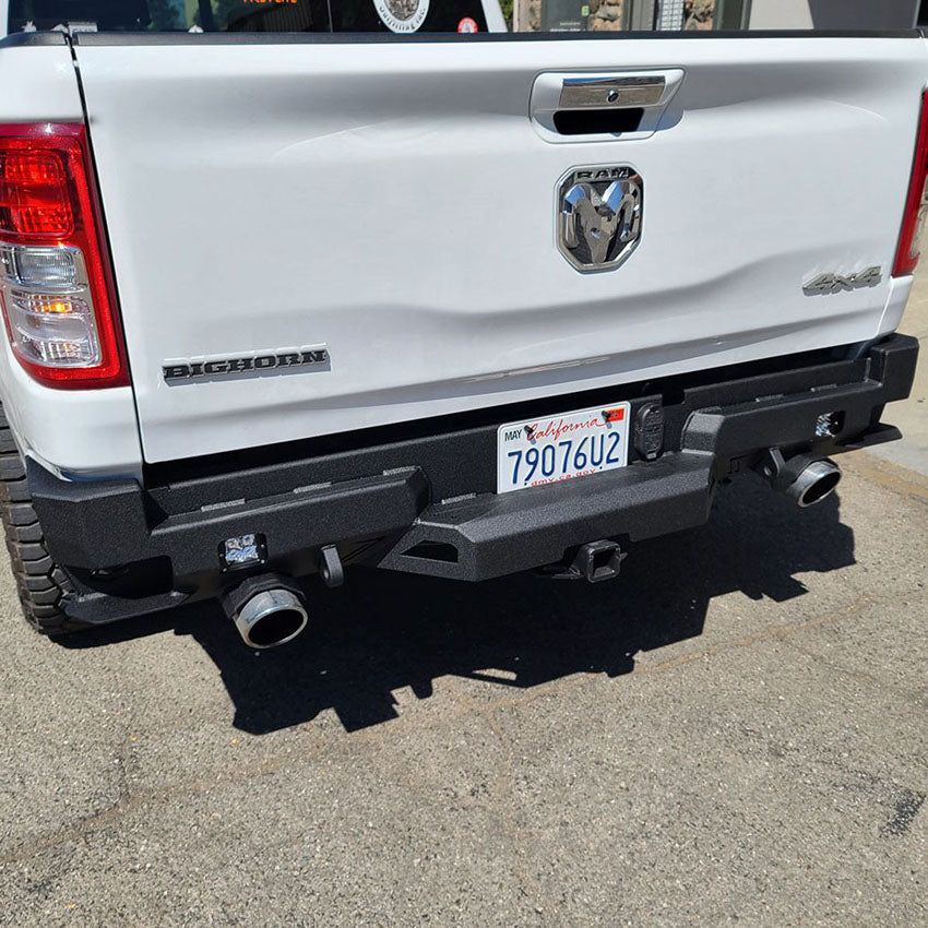 2019-2022 RAM 1500 OCTANE REAR BUMPER Front View