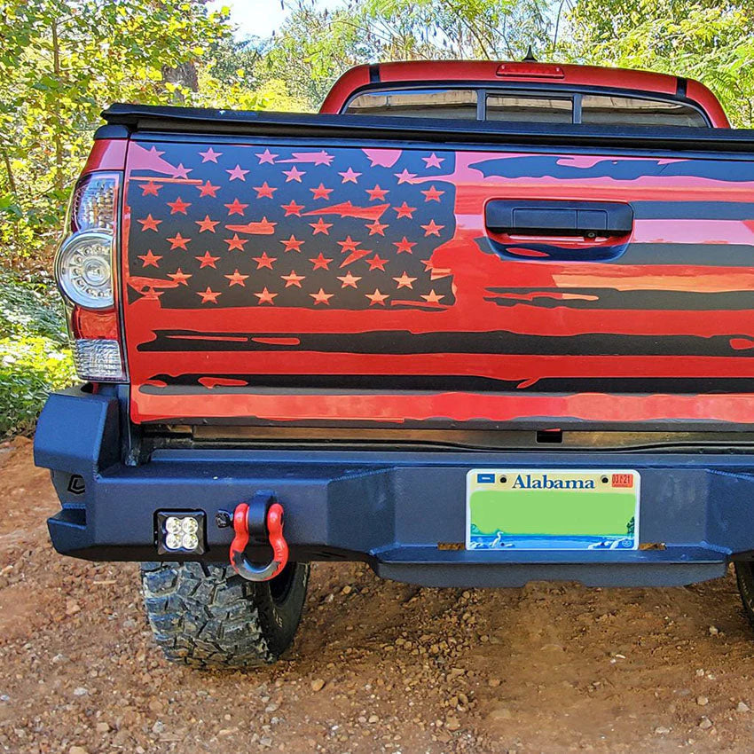 2005-2015 TOYOTA TACOMA OCTANE REAR BUMPER Front View