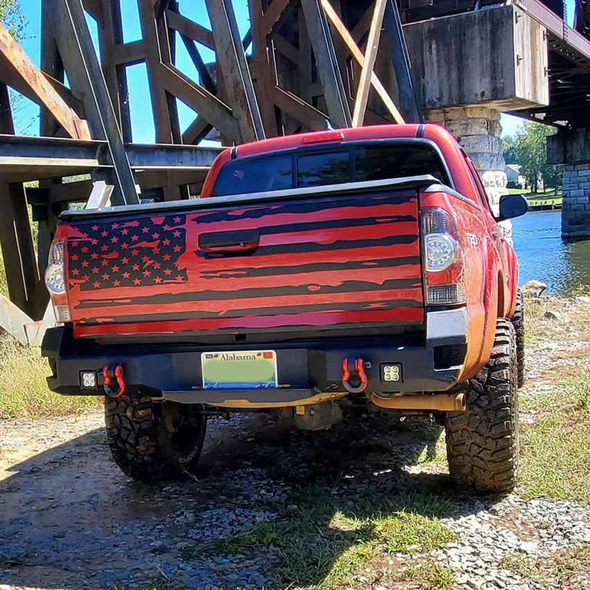 2005-2015 TOYOTA TACOMA OCTANE REAR BUMPER Front View