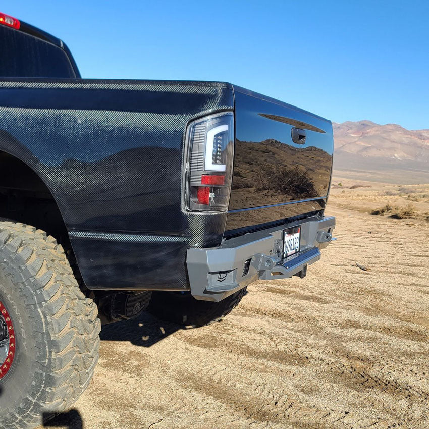 2003-2009 RAM 1500/2500/3500 OCTANE SERIES REAR BUMPER Front View