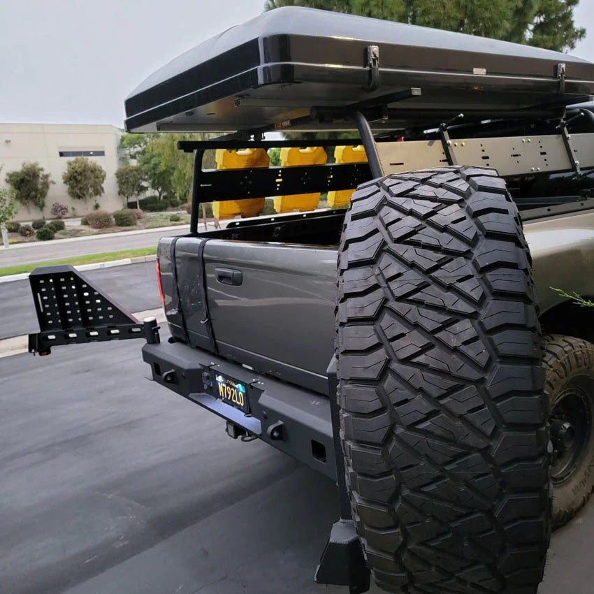 2003-2009 RAM 2500/3500 OCTANE DUAL SWING OUT REAR BUMPER Front View