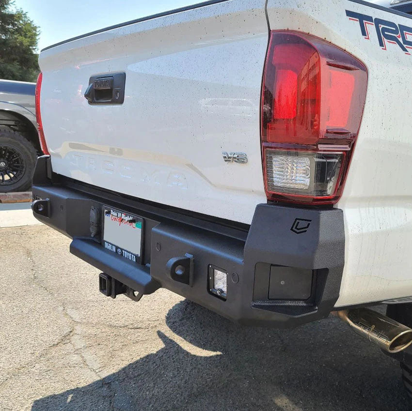 2016-2023 TOYOTA TACOMA OCTANE REAR BUMPER Front View