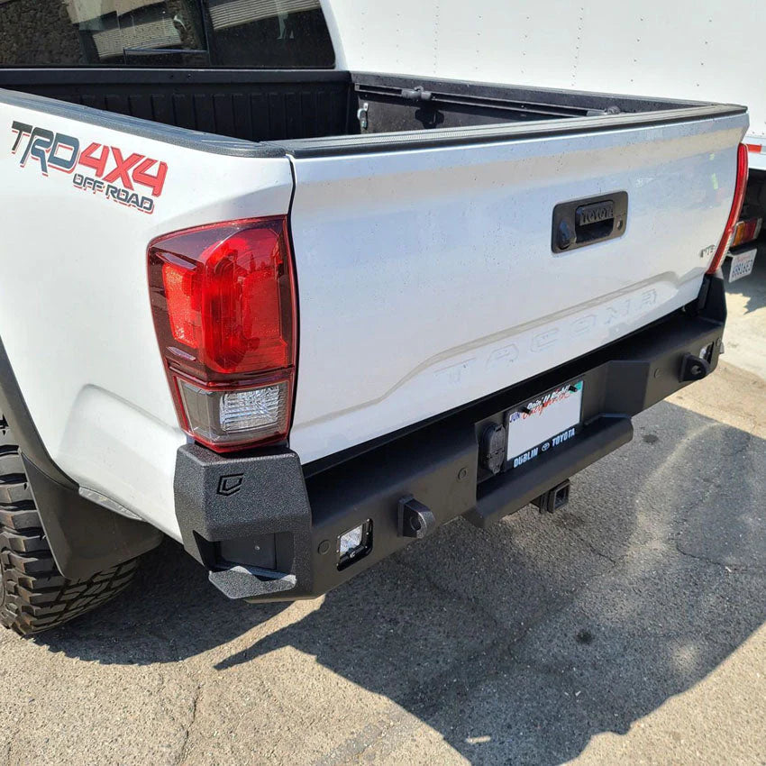 2016-2023 TOYOTA TACOMA OCTANE REAR BUMPER Front View