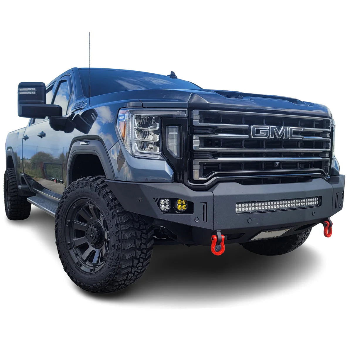 2020-2023 GMC SIERRA 2500/3500 OCTANE FRONT BUMPER Front View