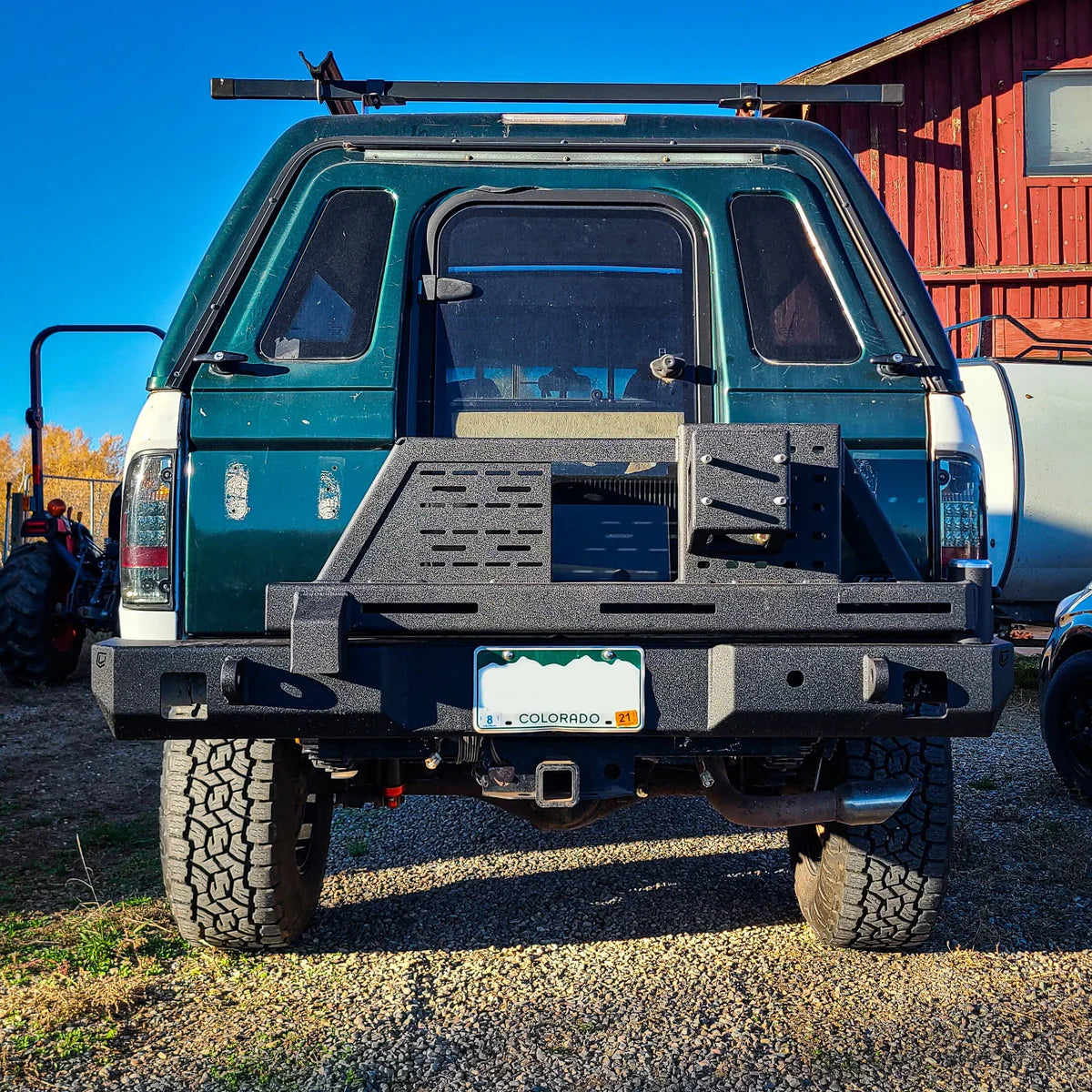 1995-2004 TOYOTA TACOMA SWING OUT REAR BUMPER Front View