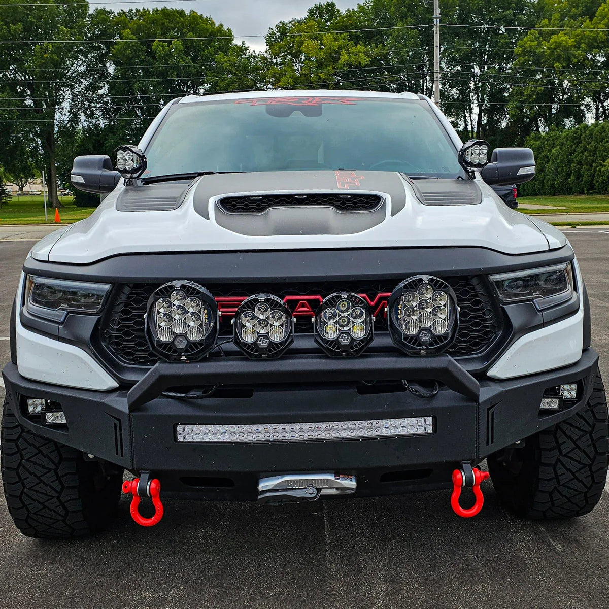 2021-2022 RAM TRX OCTANE FRONT WINCH BUMPER Front View