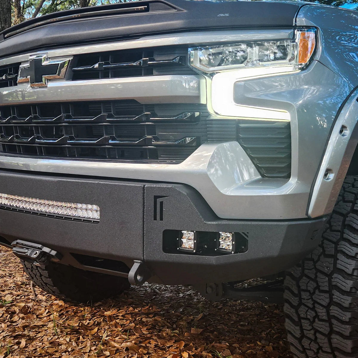 2022-2025 CHEVROLET SILVERADO 1500 OCTANE WINCH BUMPER Front View