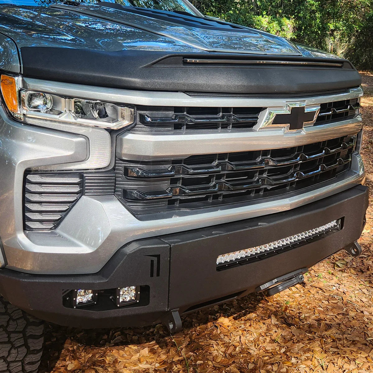 2022-2025 CHEVROLET SILVERADO 1500 OCTANE WINCH BUMPER Front View