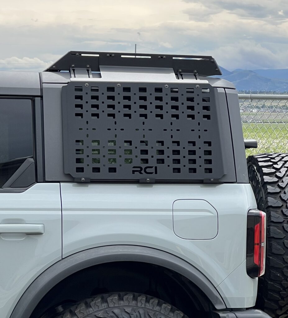 RCI 4 Door | Roof Rack Side Molle Panel | 21-Present Bronco