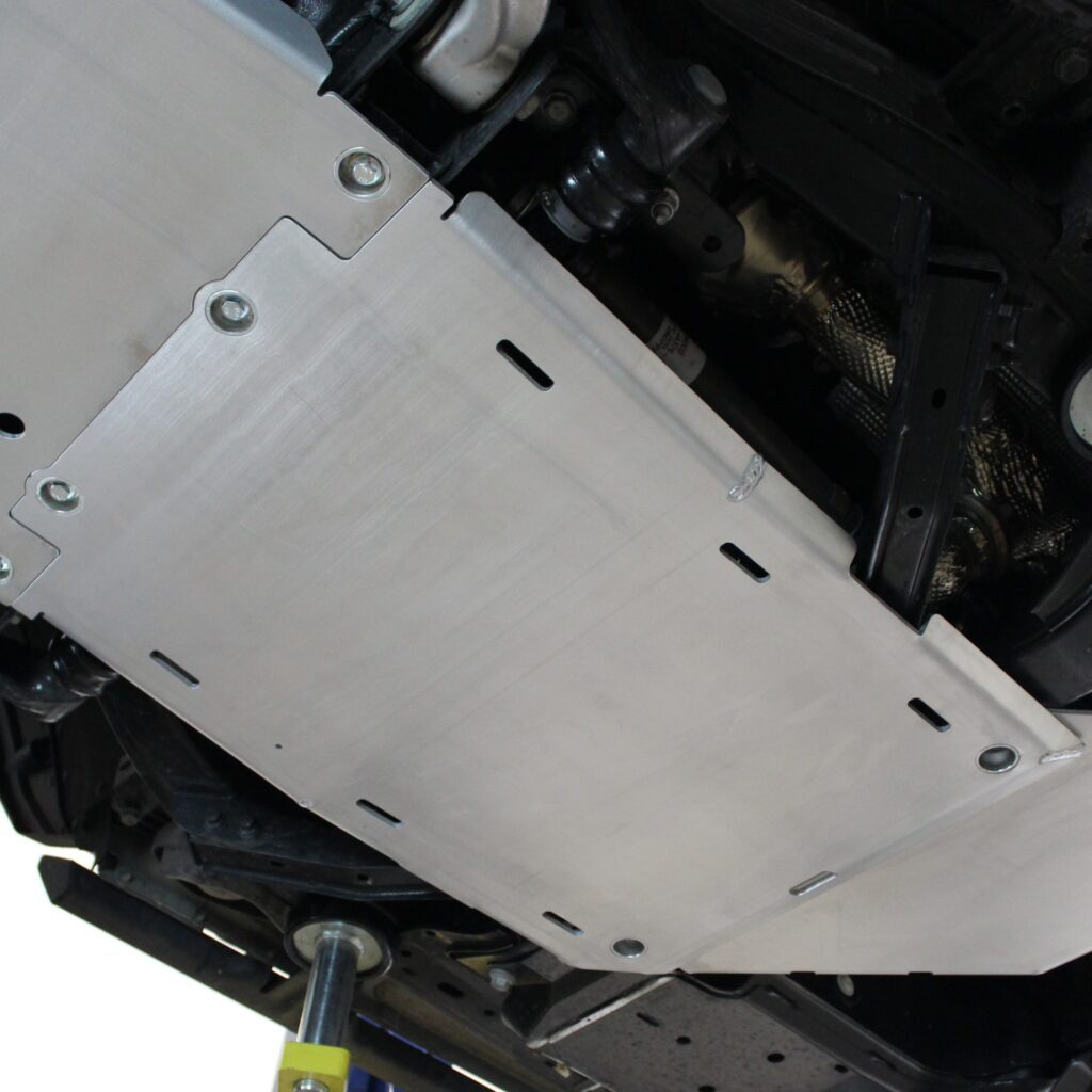 Transmission Skid Plate with x-members | 24+Ranger / 21+Bronco 2.7L