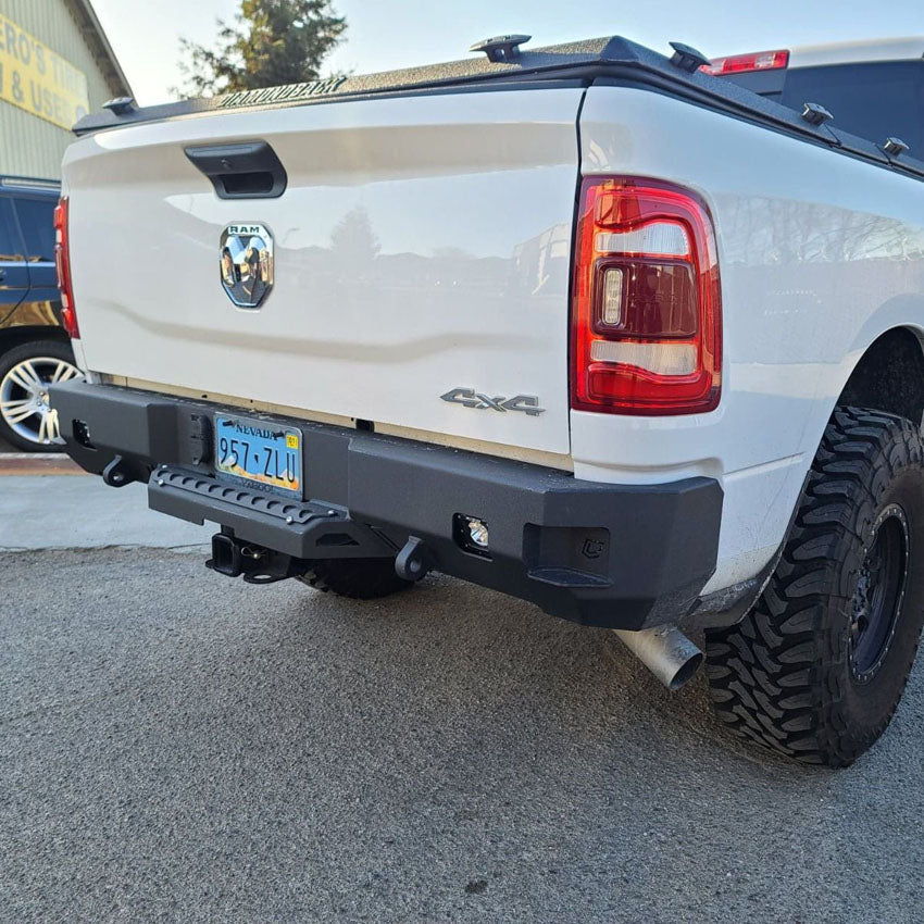 2019-2025 RAM 2500/3500 OCTANE REAR BUMPER Front View
