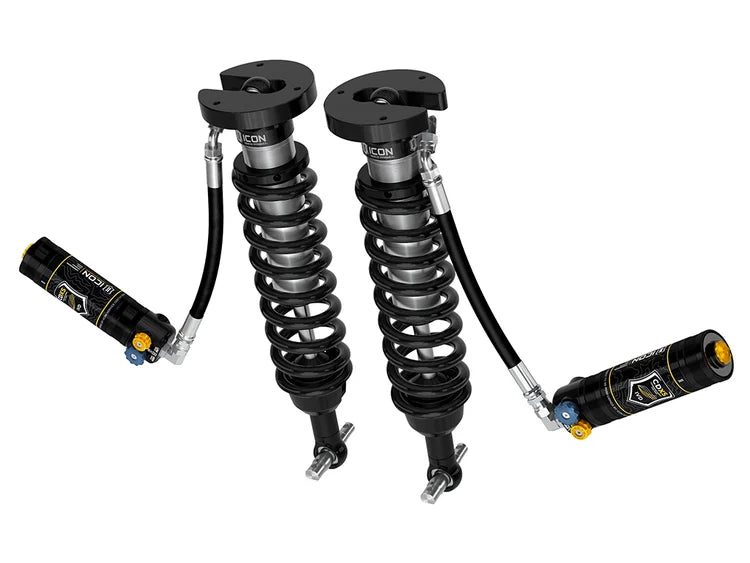ICON 2019-2026 Chevrolet Silverado1500/GMC Sierra 1500, 1.5-3.5” Lift, Front, V.S. 2.5 Series Coilover Kit, Extended Travel, Remote Reservoir w/ CDXS, Pair