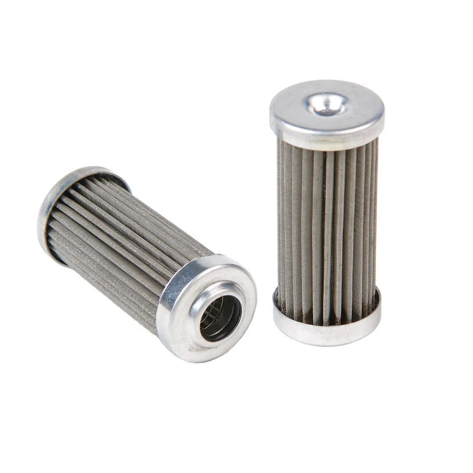 100 Micron Stainless Mesh Replacement Element for 3/8 NPT Filters Front View
