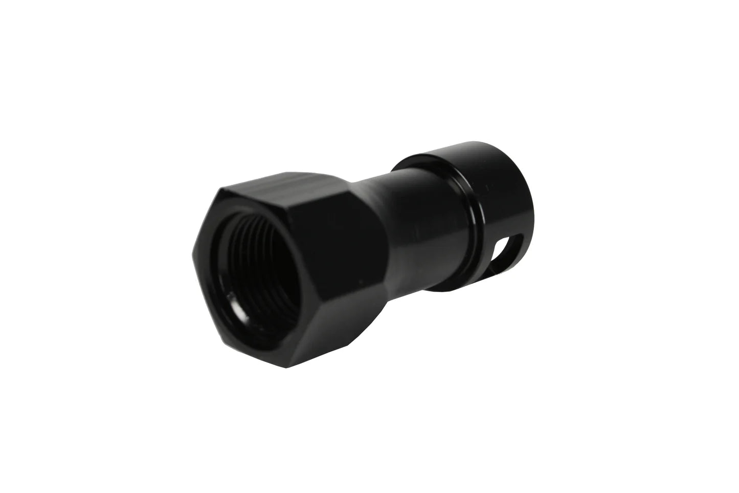 1/2" Quick Connect to AN-10 Feed Line Adapter Front View