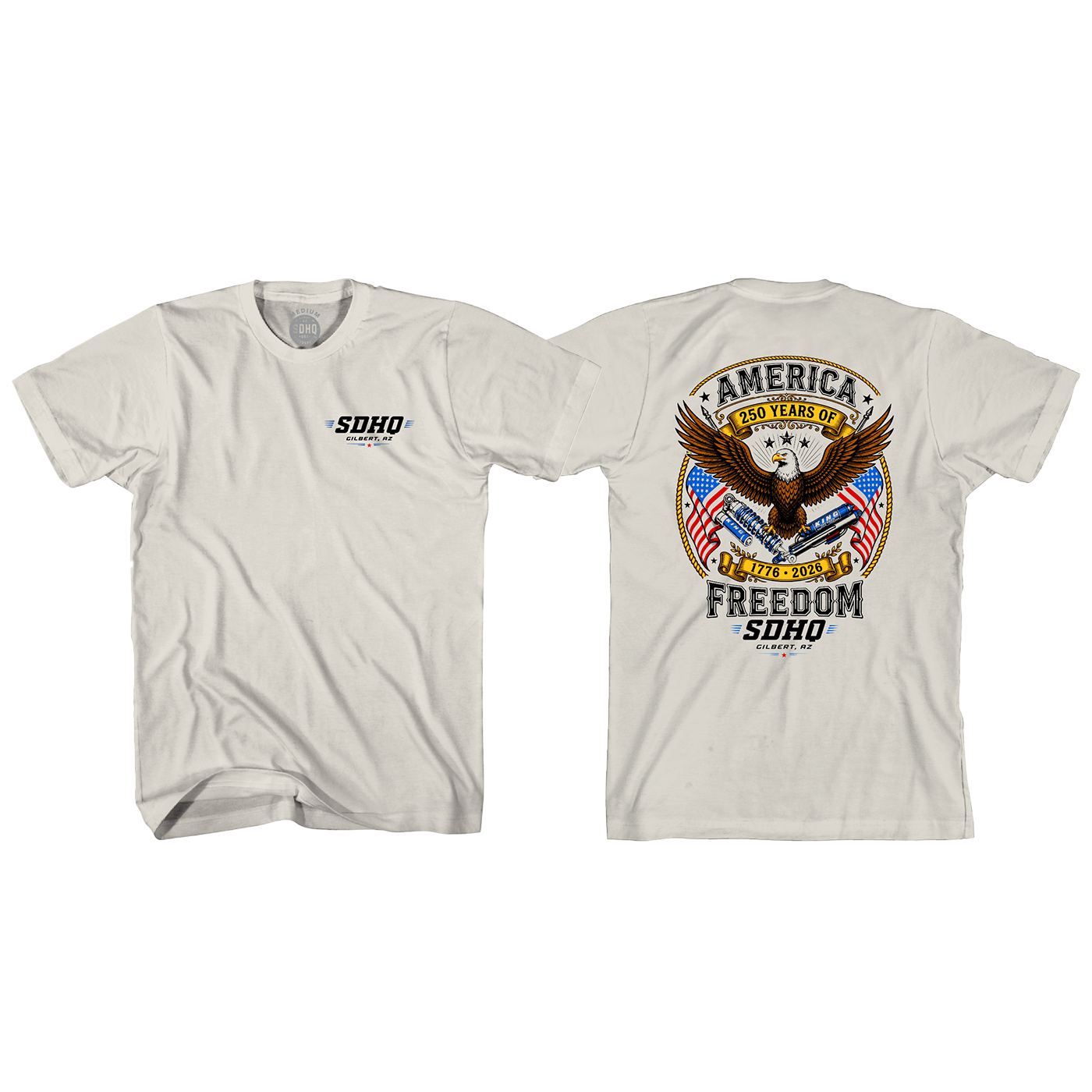 250 Years Of Freedom T-Shirt | Black