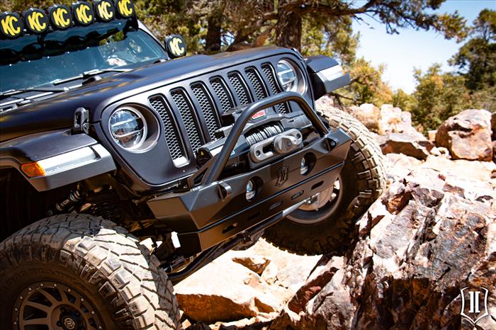 18-23 Jeep JL Pro Series Front Bumper w/ Bars & Tabs