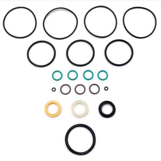 ICON 2.5" Series, Piggyback/Remote Reservoir/Bypass Rebuild Kit Front View