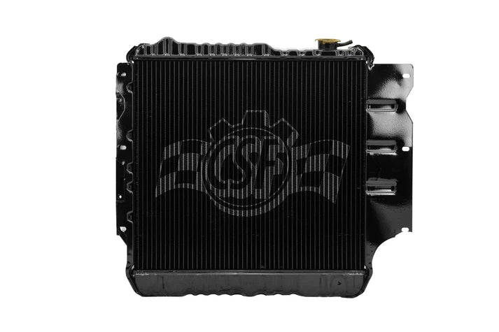 87-04 Jeep Wrangler (3 ROW Copper Core) Radiator Front View