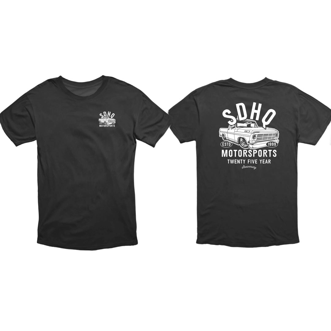 SDHQ Motorsports 25 Year Anniversary T-Shirt