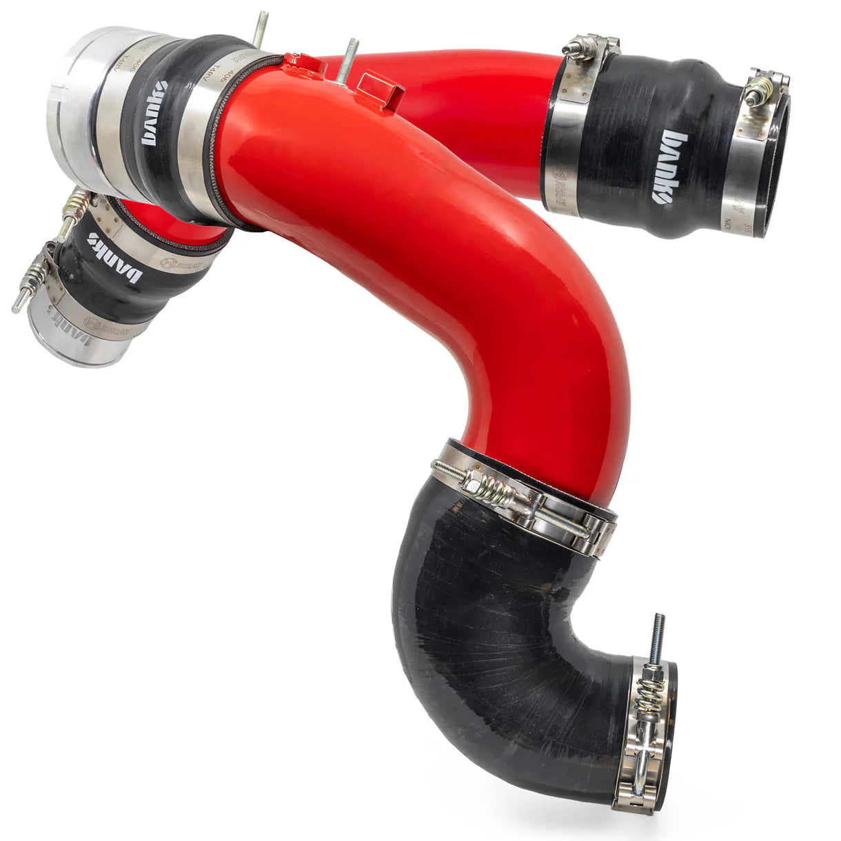 Hot and Cold Side Boost Tube System 2011-2016 Ford Super Duty 6.7L Front View
