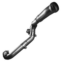 3" SS Catted Y-Pipe. 2009-2013 GM Truck 4.8L/5.3L. Connects to OEM. Front View