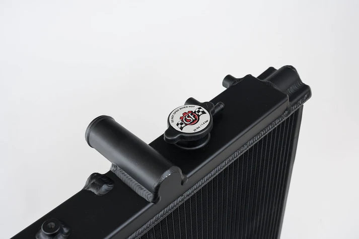 93-98 Toyota A80 Supra (NA/TT) High-Performance All-Aluminum Radiator Top View