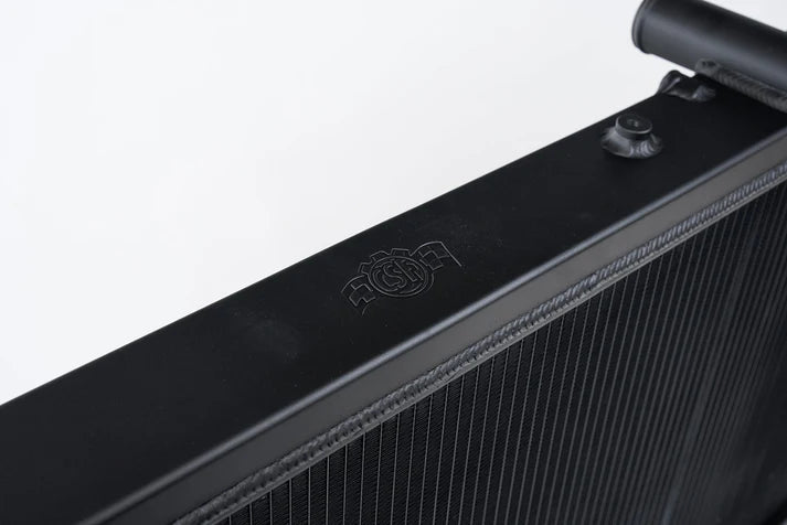 93-98 Toyota A80 Supra (NA/TT) High-Performance All-Aluminum Radiator Top View