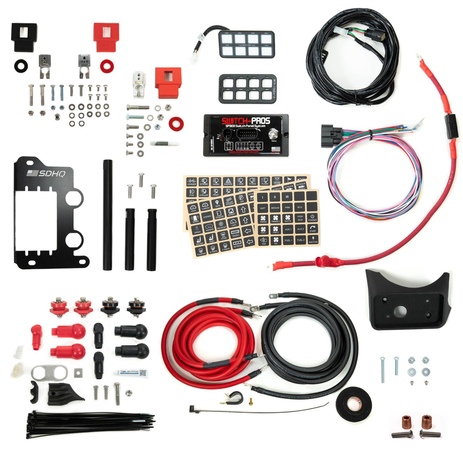 2024+ LC250 SDHQ Built Under Hood Power Solution Kit + Switch Pros SP9100 Kit