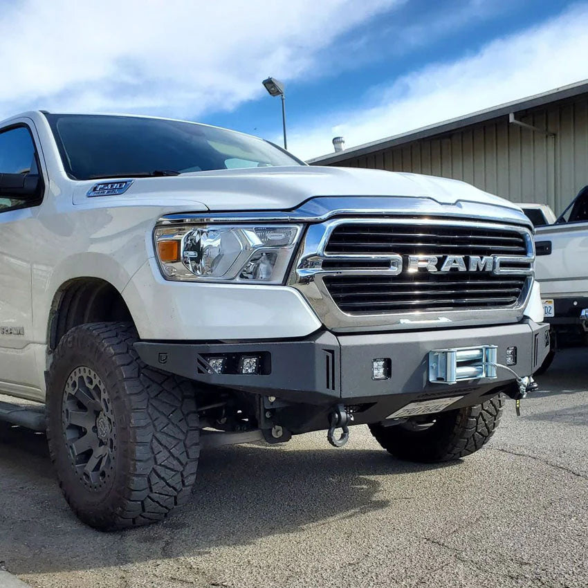 2019-2022 RAM 1500 OCTANE SERIES FRONT WINCH BUMPER Front View