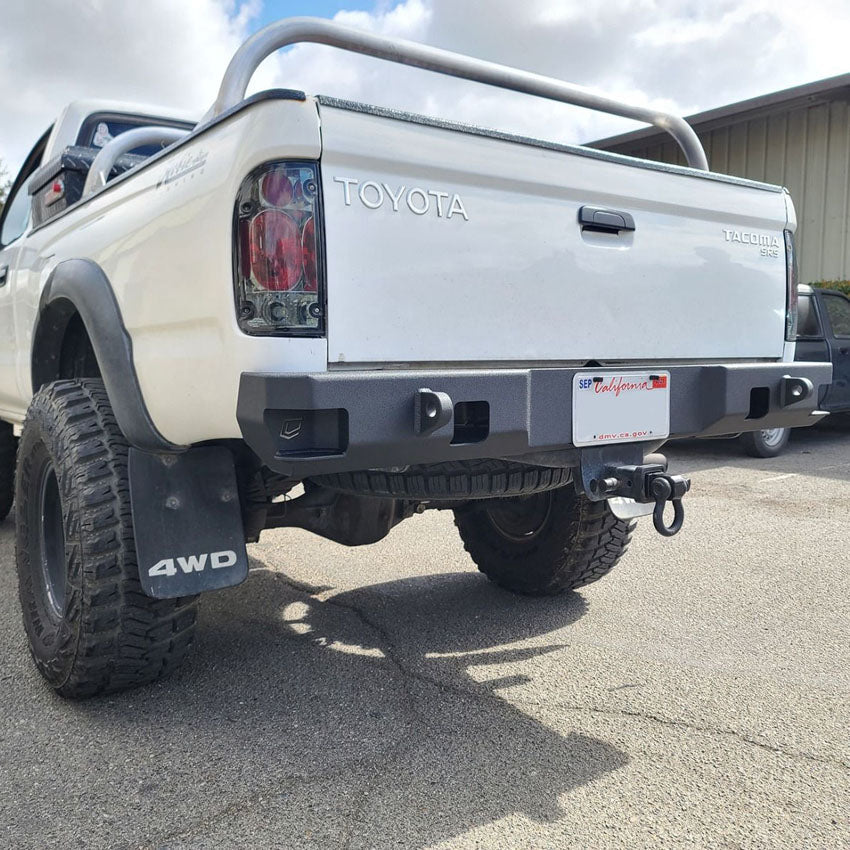 1995-2004 TOYOTA TACOMA OCTANE REAR BUMPER Front View