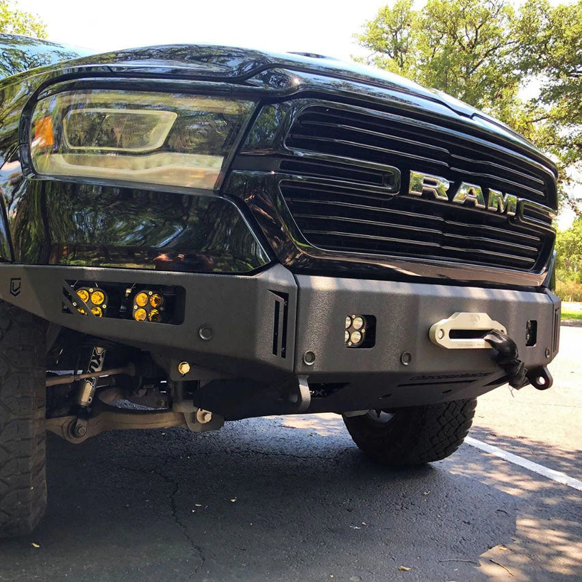 2019-2022 RAM 1500 OCTANE SERIES FRONT WINCH BUMPER Front View