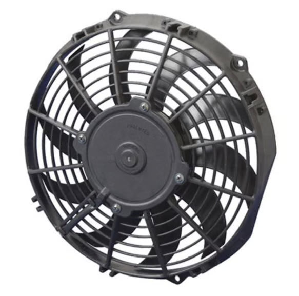 10.00" Electric Fan Puller Style High Performance 802 CFM 10-blade curved style Rear View