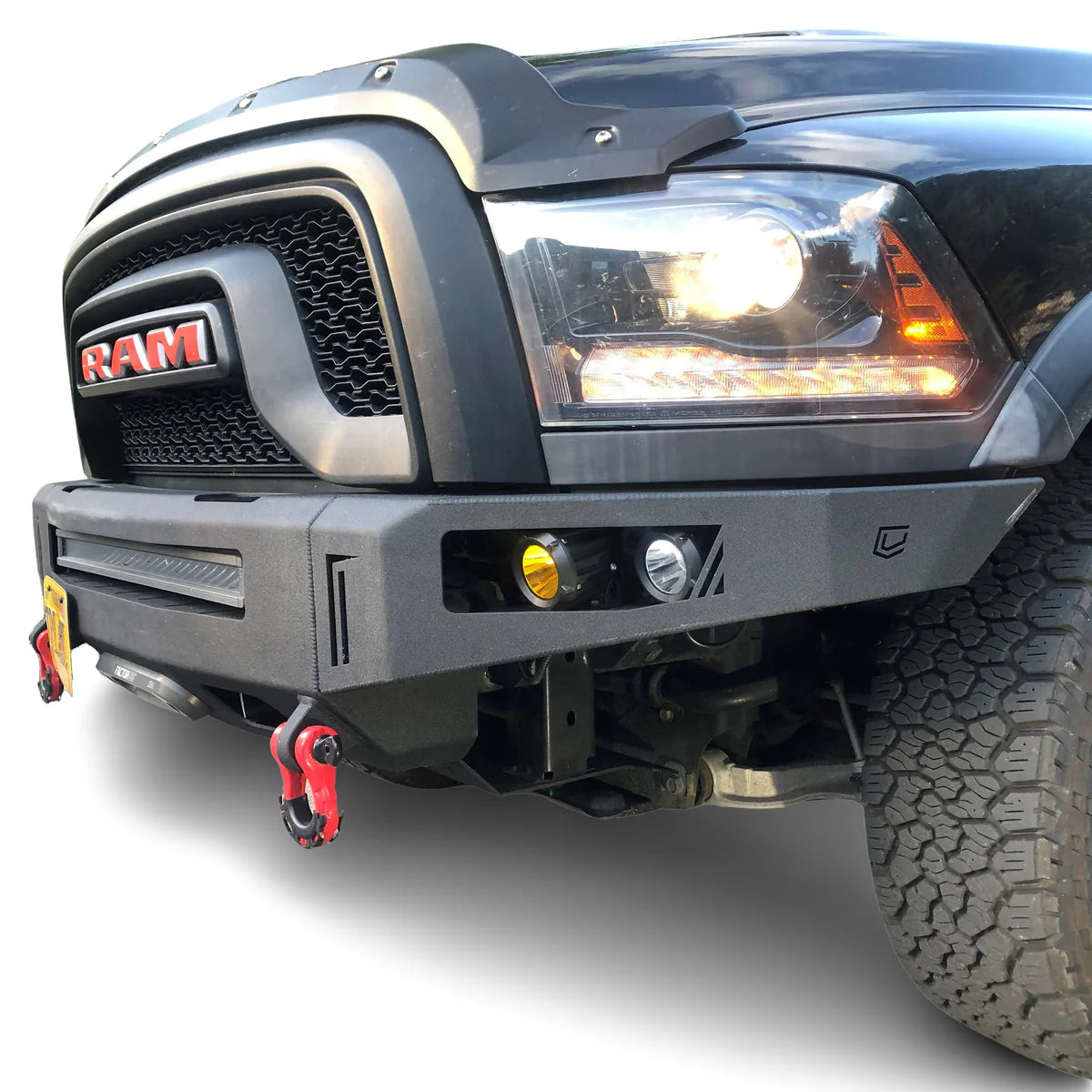 2015-2018 RAM REBEL OCTANE SERIES FRONT WINCH BUMPER Front View