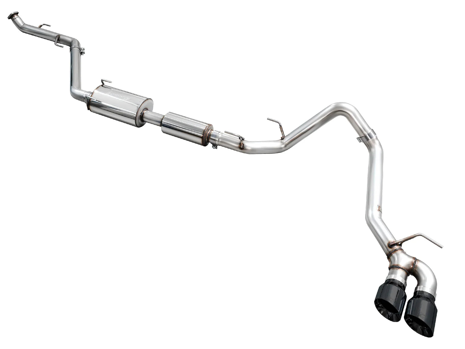 AWE Exhaust Suite for the 4th Gen Toyota Tacoma Front View